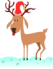 Cartoon Reindeer Clip Art